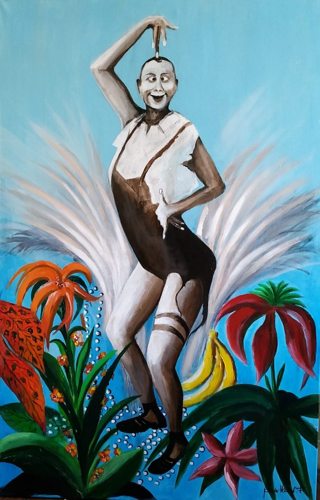 Peinture Acrylique Sur Toile Grand Format 115x75